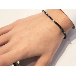photo of worn DOT Tennis Bracelet x 2.90mm