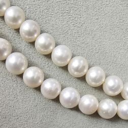 Collana Lunga 79cm Perle Bianche senza chiusura