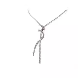 Collana Nodo diamanti