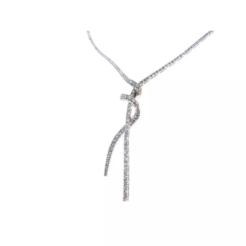 Collana Nodo diamanti