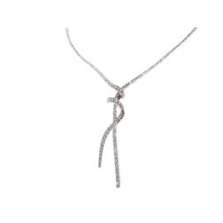 Knot Diamond Necklace