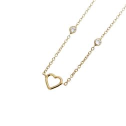 Heart and zircons Necklace