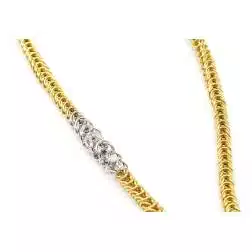 Collana 50cm tubolare due colori