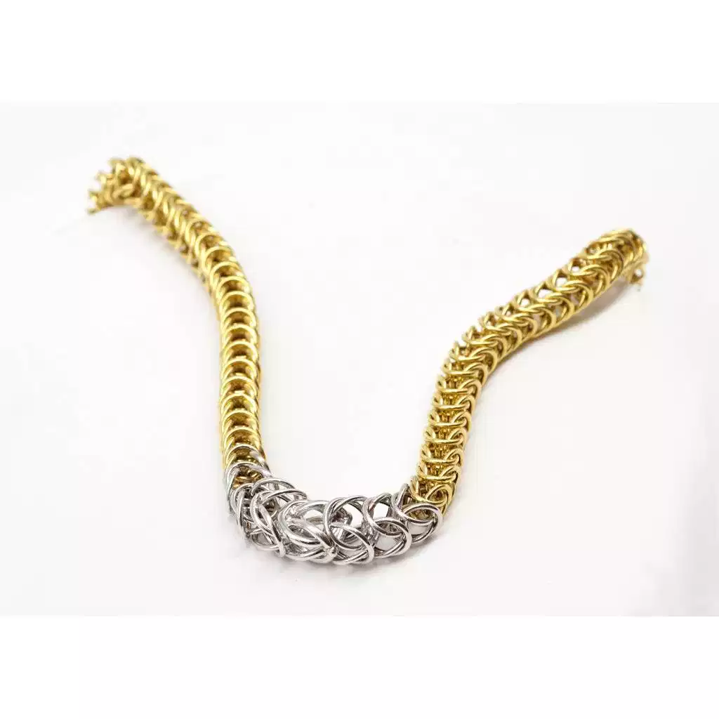 Collana 50cm tubolare due colori