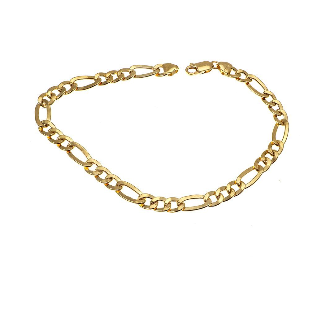 Figaro yellow gold bracelet