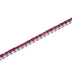 Ruby Tennis Bracelet x 2,8mm