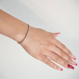 photo of worn Diamond Tennis Bracelet x 2.30mm