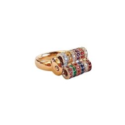 Anello Caleidoscopio Oro Rosa