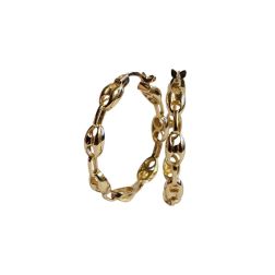 Boccole catena marinara oro Giallo  - Grande