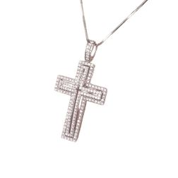 Ciondolo Croce Diamond Shine