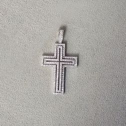 Diamond Shine Cross Charm