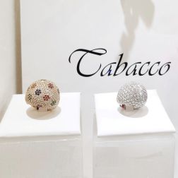 Anello Cupola Diamanti Oro Bianco