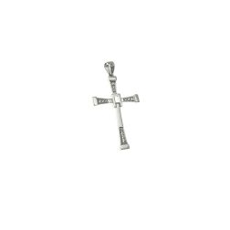 Jointed Cross Pendant with Diamonds