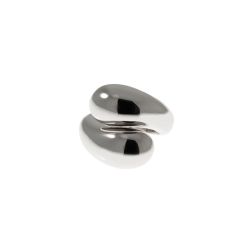 Anello Drop Oro Bianco