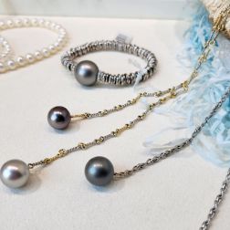 Collana laccio Tahiti Drop 90cm