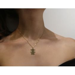 Photo of worn Charm Big Size Baby-Girl yellow gold