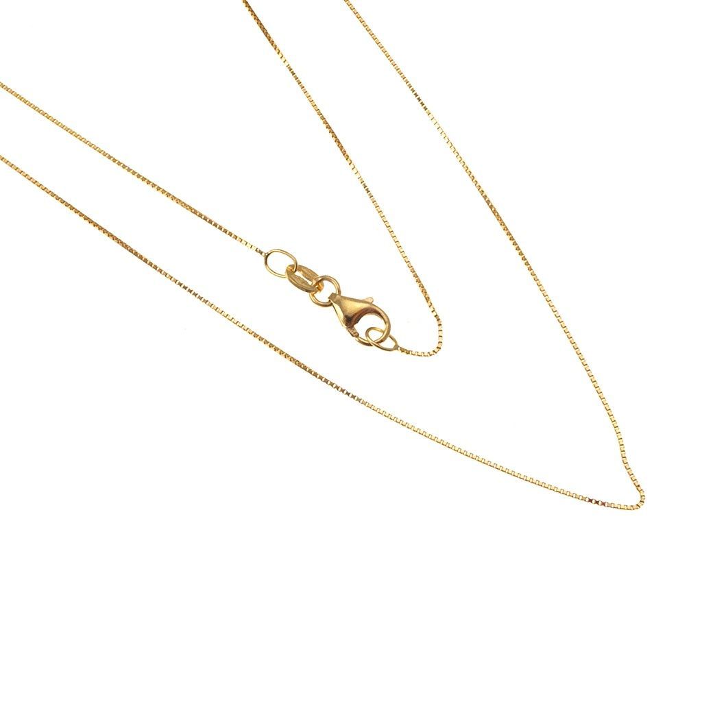 Necklace Veneta 18kt yellow gold - Lobster Clasp