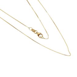 Necklace Veneta 18kt yellow gold - Lobster Clasp
