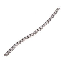 Bracciale Tennis Squadrato Diamanti