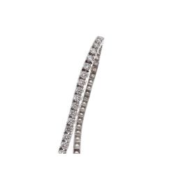 Diamond Squared Tennis Bracelet