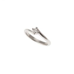 Solitaire ring Panarea 0.18ct