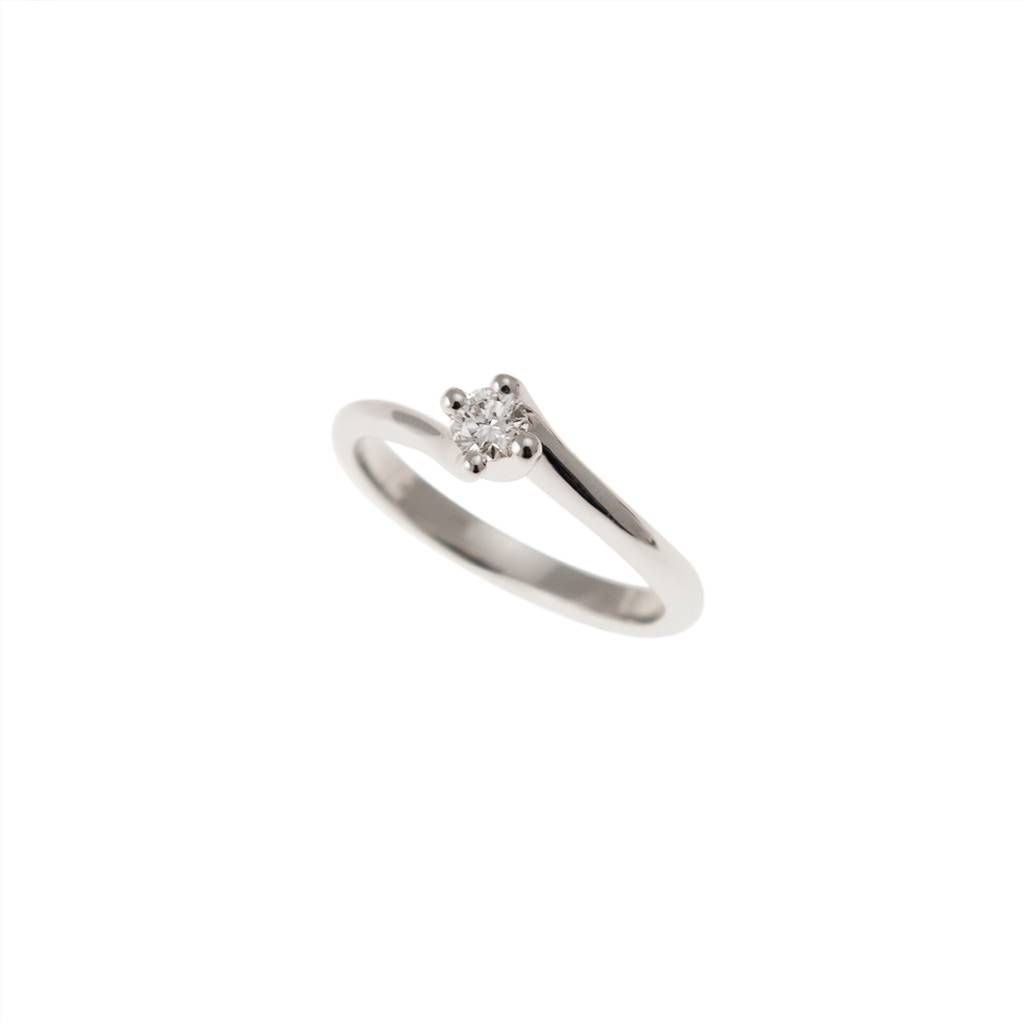 Solitaire ring Panarea 0.18ct