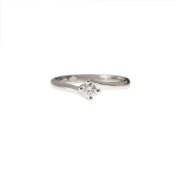 Solitaire ring Panarea 0.18ct