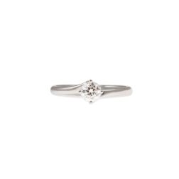 Solitario "Love Panarea" Diamante GIA da 0.40ct Platino