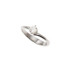 Solitaire "Love Panarea" GIA Diamond 0.40ct Platinum