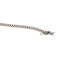 Bracciale Tennis a Piramide Diamanti 20cm x 3.20mm