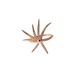 Ring Starfish Rose Gold