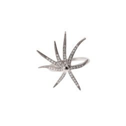 Ring Starfish White Gold