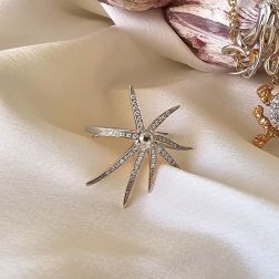 Ring Starfish White Gold