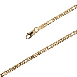 Figaro link chain bracelet x 2.50mm