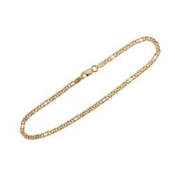 Figaro link chain bracelet x 2.50mm