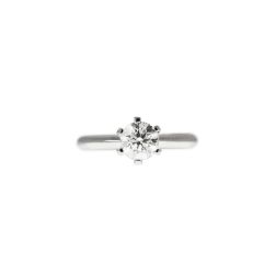 Pantelleria Engagement Diamond Ring in 18kt white gold