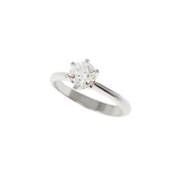 Solitario Pantelleria Oro Bianco 18kt Diamante 0.90ct