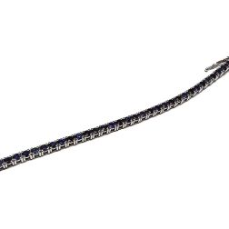 Bracciale Tennis DeepBlue Zaffiri Blu 17cm x 2,5mm