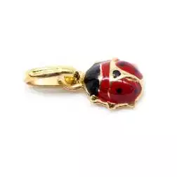 Ciondolo Coccinella Piccola Smaltata