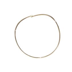 Girocollo rigido "Halo" in Oro Giallo