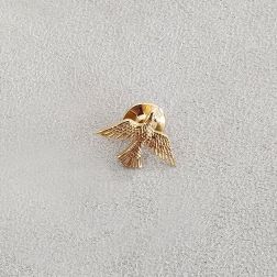 Spilla Uccello in Oro Giallo