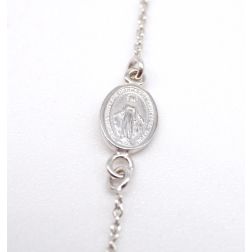 Rosario White Necklace