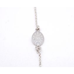 Rosario White Necklace