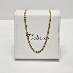 18kt Yellow Gold 60cm x 3.50mm Traversino Necklace