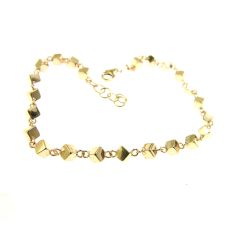 Bracciale cubi oro giallo