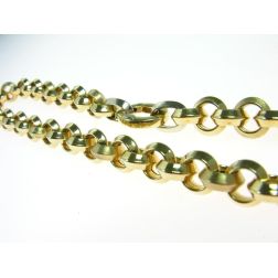 Girocollo Rolò sezione triangolare 12mm 44cm