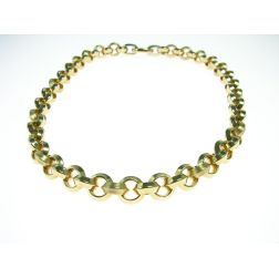 Girocollo Rolò sezione triangolare 12mm 44cm