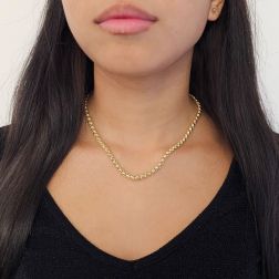 photo of worn Rolò Necklace 4.70mm 42cm