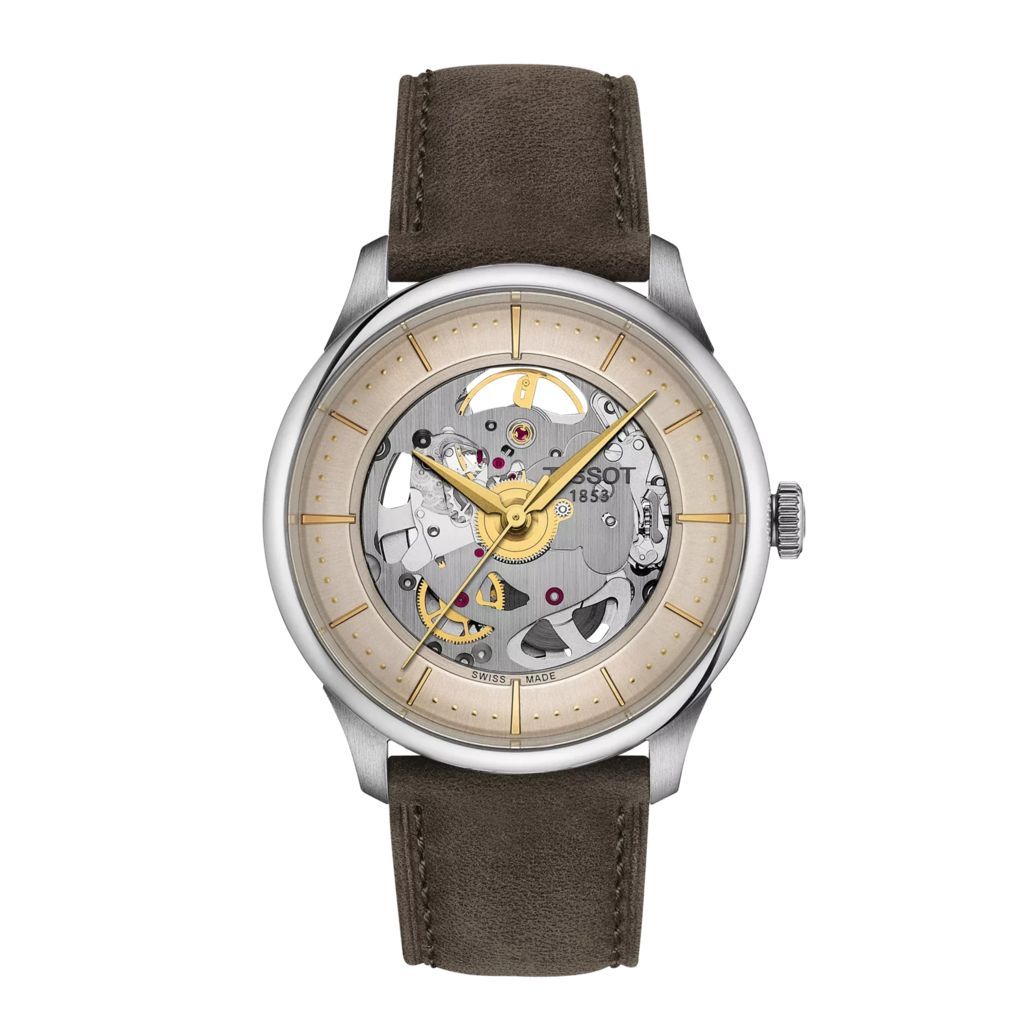T139.836.16.261.00 Collezione T-CLASSIC, TISSOT CHEMIN DES TOURELLES Skeleton 39mm