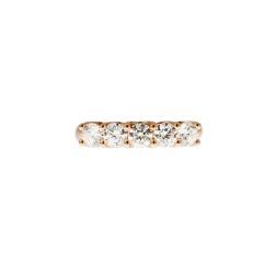 Veretta Suspended Oro Rosa 5 Diamanti da 0.20ct